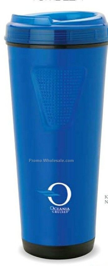 24 Oz. Sovrano Ceria Navy Insulated Tumbler