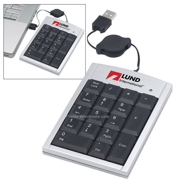 3-1/2"x5" USB Number Keypad