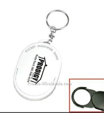 3x Pocket Magnifier W/ Keychain