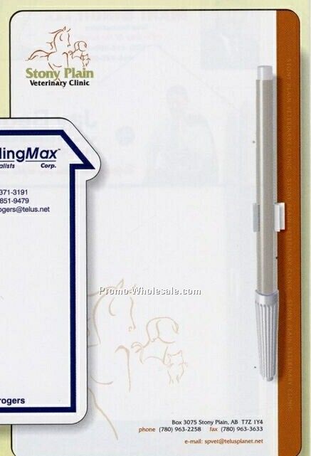 5-1/2"x8-1/2" 4-color Process Stock Magnetic Memo Board