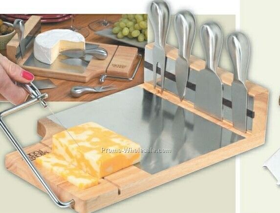 5 Piece Cheese Board Set