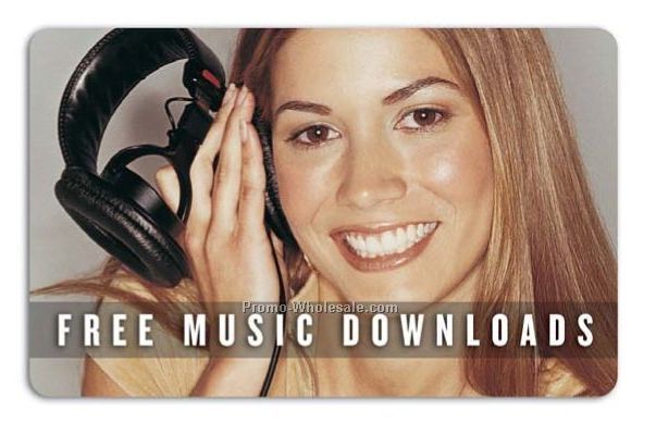 5 Songs Music Download Card