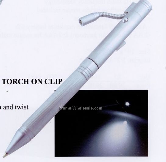 5"x3/8" Flexible LED Torch On Clip