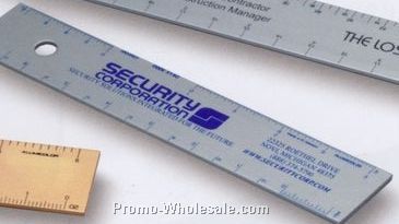 6" Architect Straight Edge Ruler