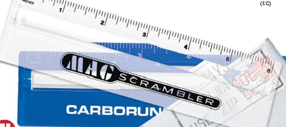 6" Ruler/ Magnifier Bar