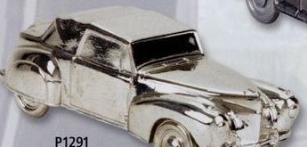 7-1/4"x3"x2-1/2" Antique 1941 Lincoln Continental Automobile Bank
