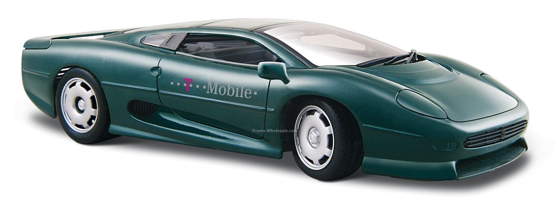 7"x2-1/2"x3" Jaguar Xj220 Sports Car Die Cast Replica