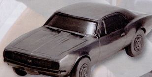 7"x2-3/4"x2" Antique 1967 Chevy Camaro Automobile Bank