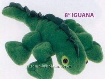 8" Beanie Iguana