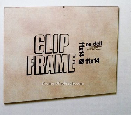 8-1/2"x11" Metal Clip Frame