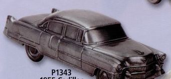 8-1/4"x3"x2-1/2" Antique 1956 Oldsmobile Convertible Automobile Bank