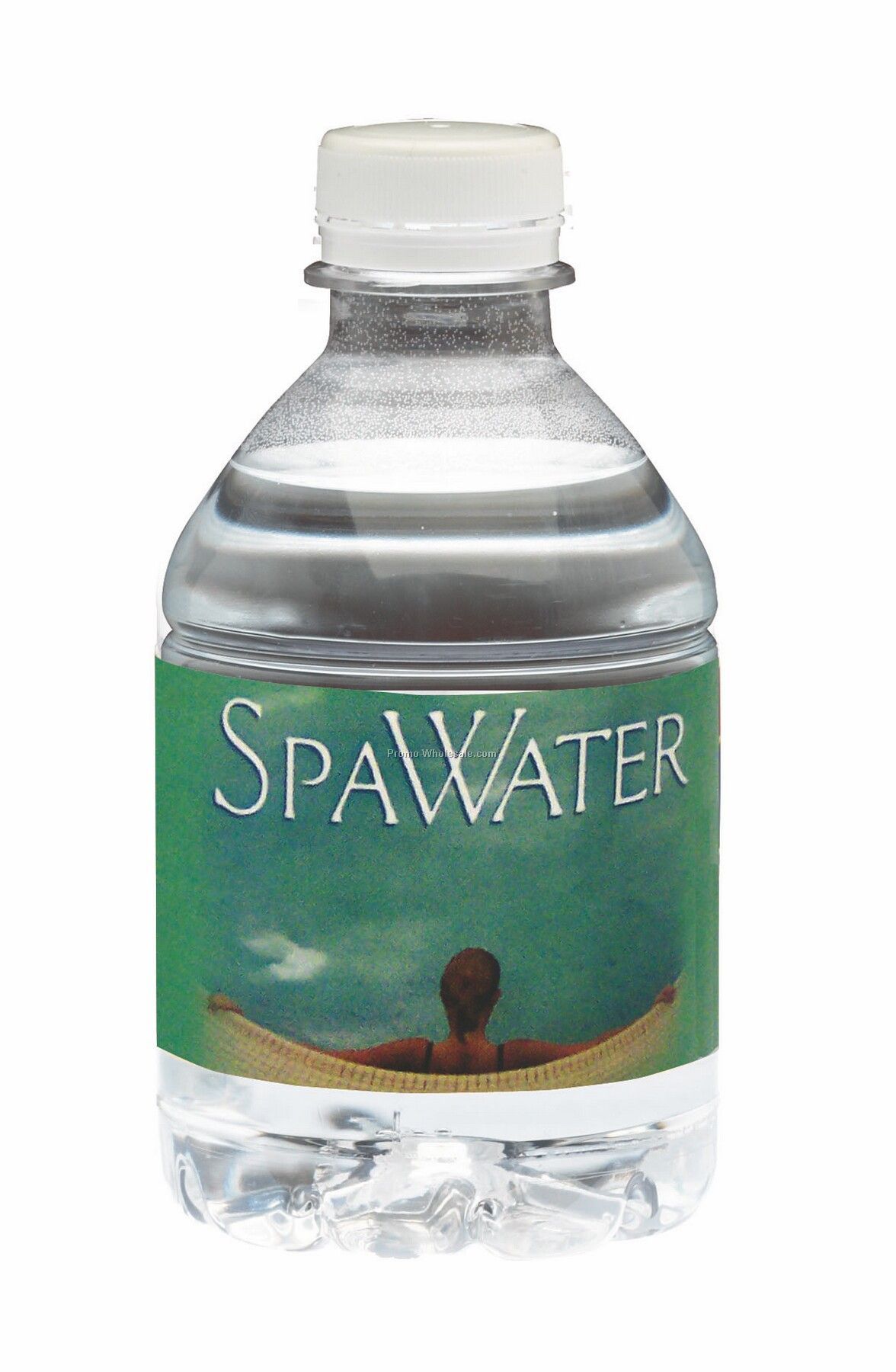 8 Oz. Custom Labeled Bottled Water With Flat Cap