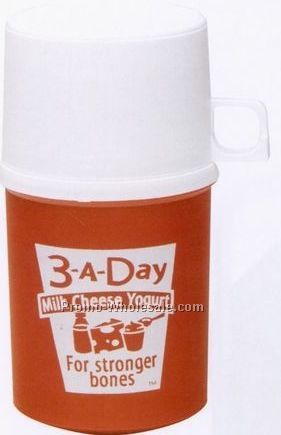 8 Oz. Foam Insulated Thermal Bottle W/ Cup