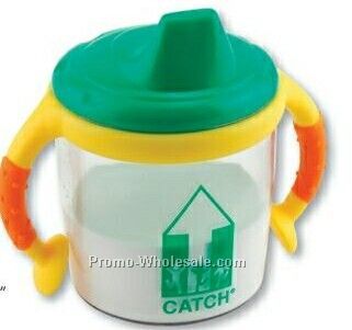 8 Oz. Non Spill Baby Cup W/ 2 Handles