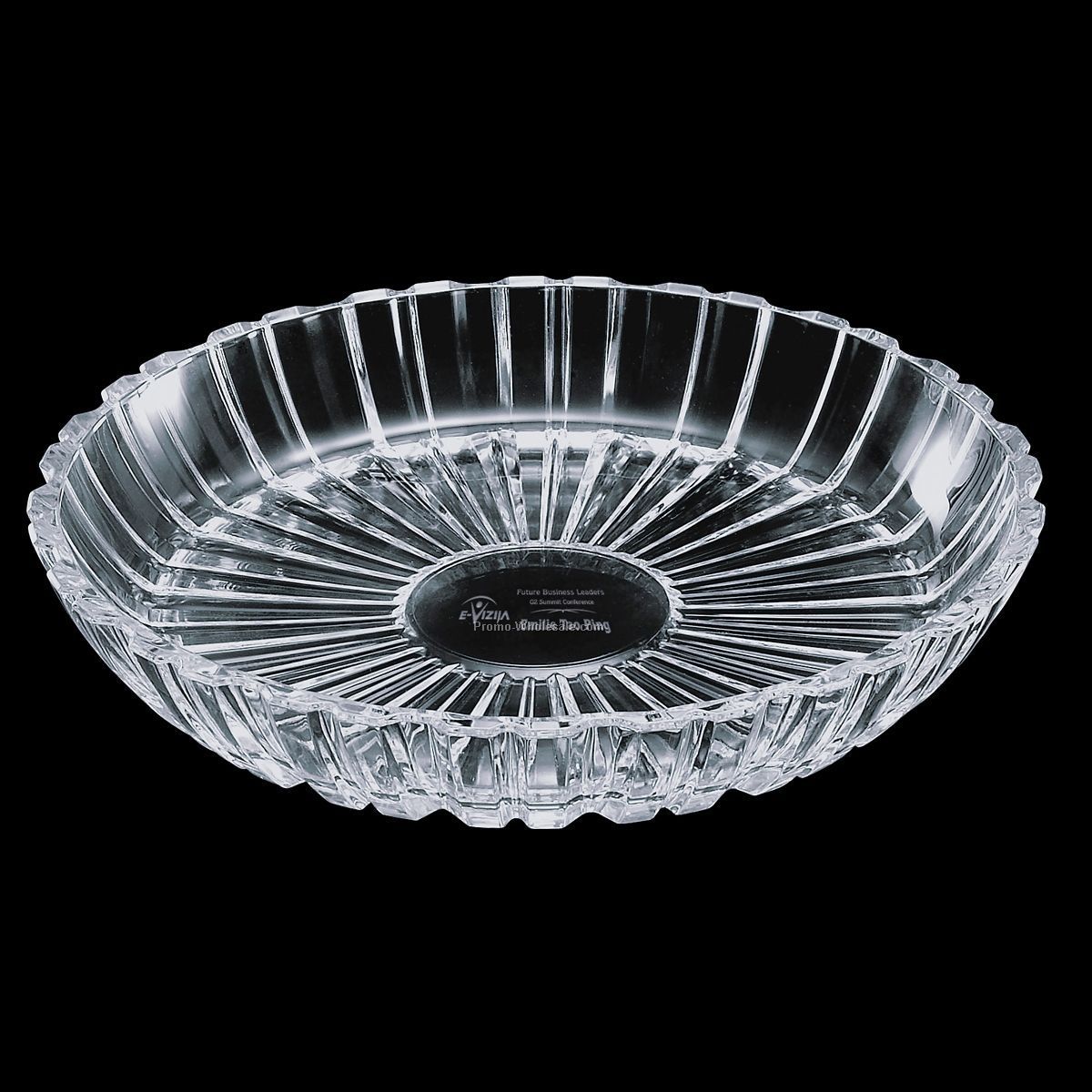 Arizona Crystal Round Platter - 10"