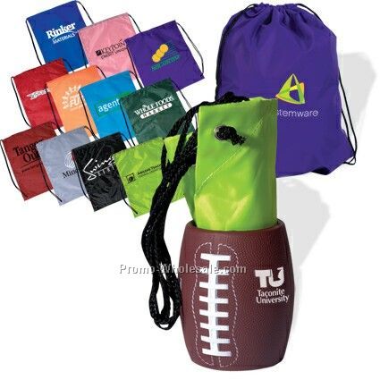 Bag In Football Can Holder