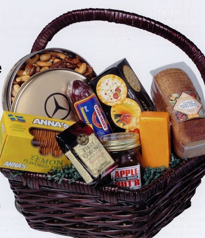 Brans Bounty Food & Snack Basket