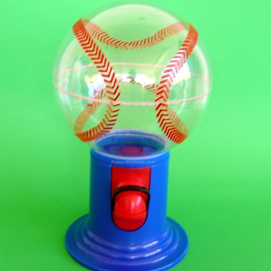 Candy Dispenser - Baseball - 1 Side / 1 Color Custom Imprint