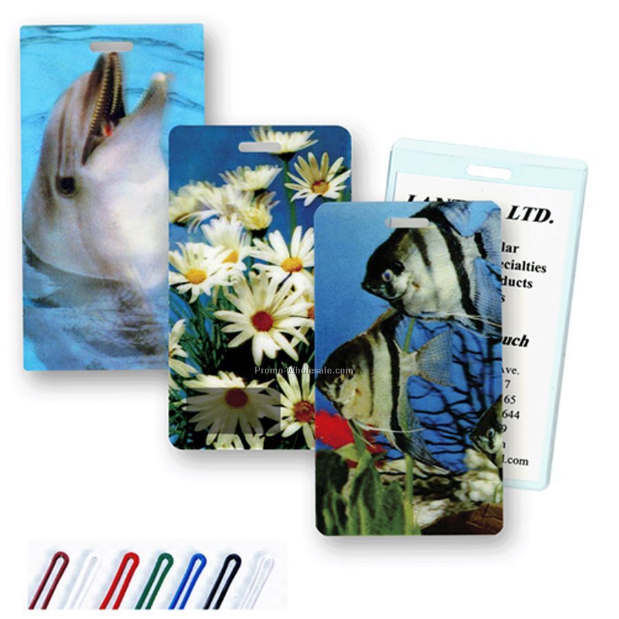 Custom Lenticular Luggage Tags