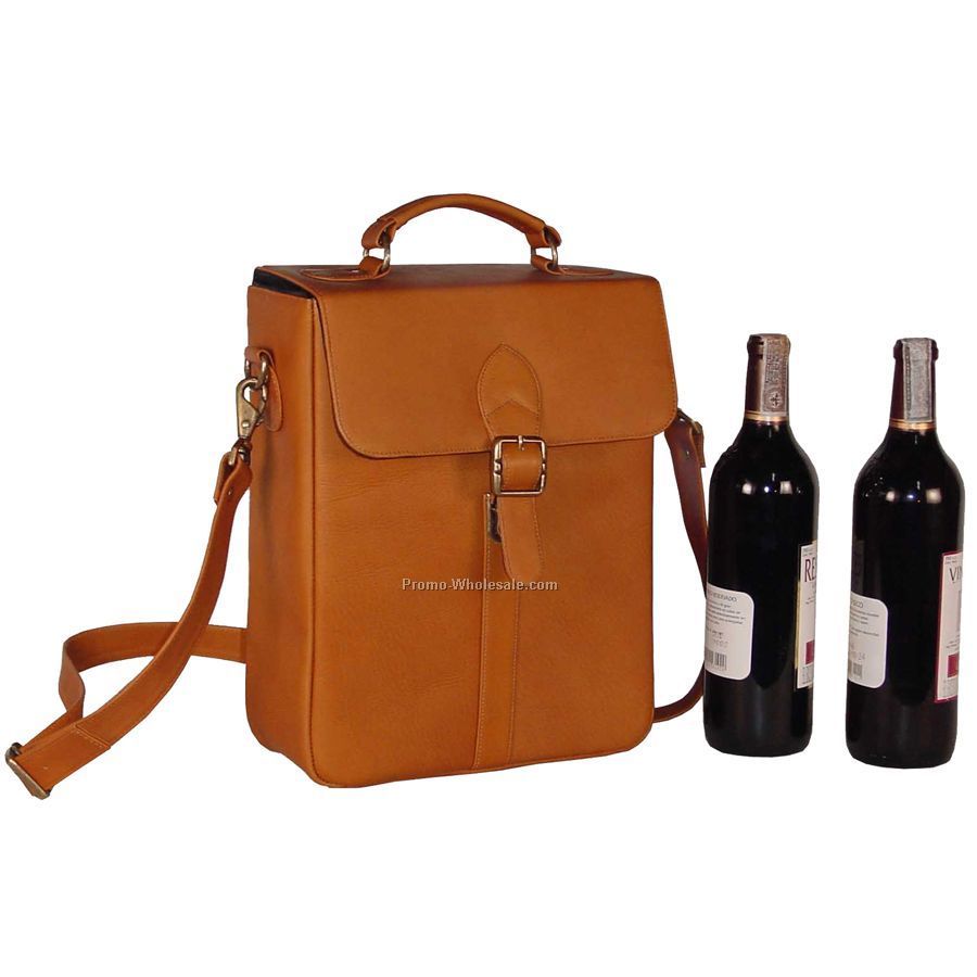 Deluxe Double Wine Bottle Carrier