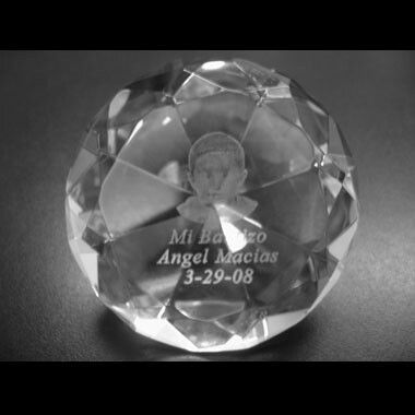 Diamond Crystal Paperweight (2d Engrave)
