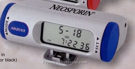 Digital Pedometer W/ Countdown Timer & Alarm Clock