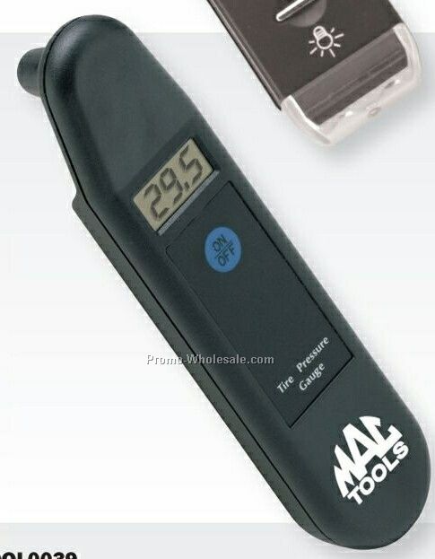 Digital Tire Gauge W/ Lcd Display