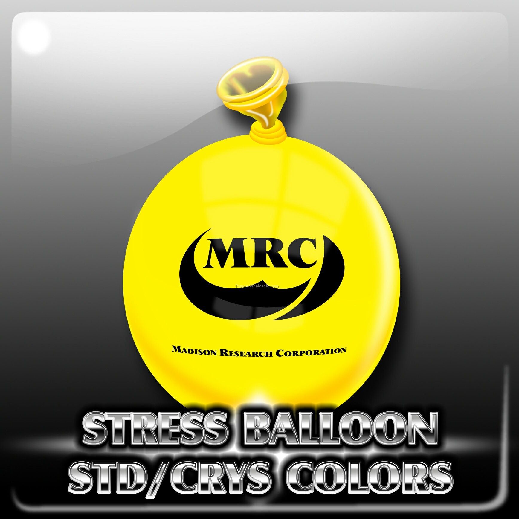 Double Strength Stress Balloon - Standard/Crystal/Decorator Colors