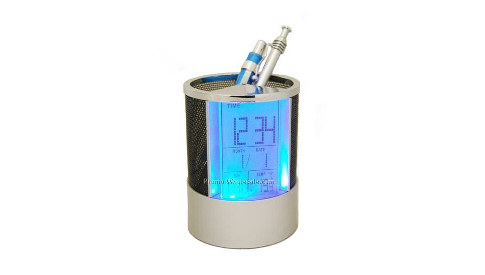 Electronic Calendar Penholder