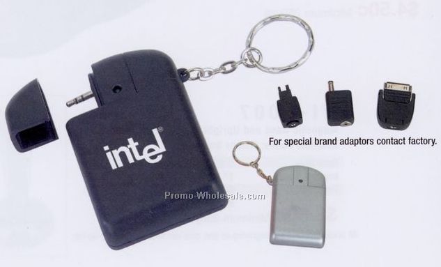 Emergency Mobile Phone Charger With Key Ring