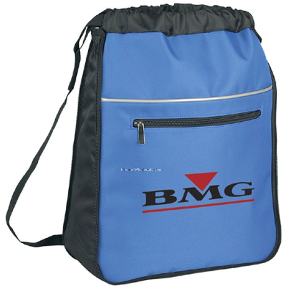 Expandable Drawstring Backpack