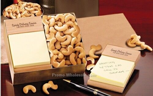 Extra Fancy Cashews W/ Note Holder