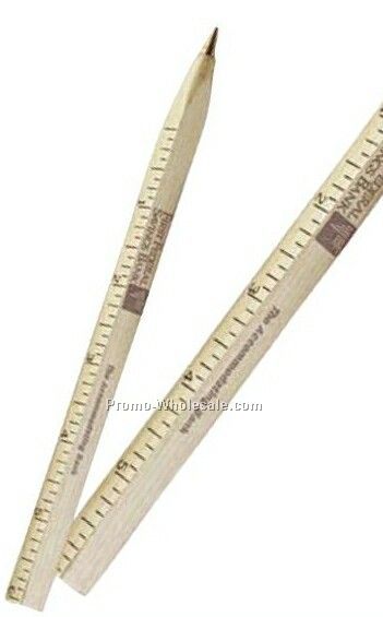 Falcon Wooden Pen/ Ruler