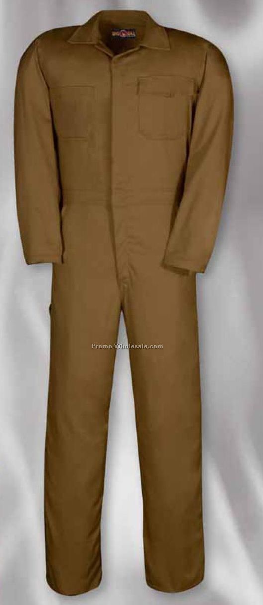 Flame Resistant 11 Oz. Ultra Soft Duck Work Coverall (Regular-tall 52-66)