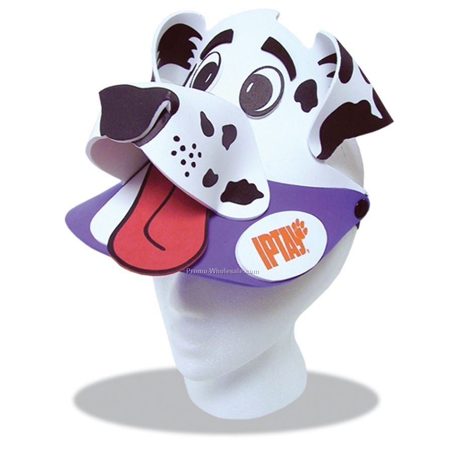 Foam Animal Sun Visor - Dalmatian Dog