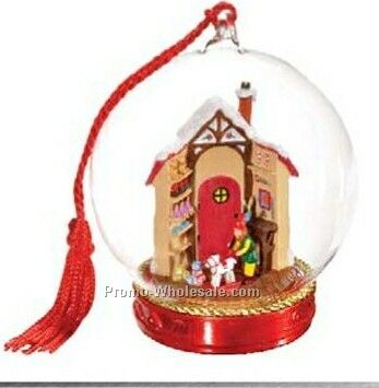 Gingerbread House Memory Globe
