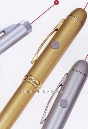 Gold Laser Pointer Pen