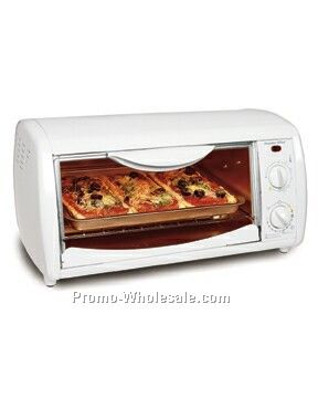 Hamilton Beach 4 Slice Toaster Oven, White