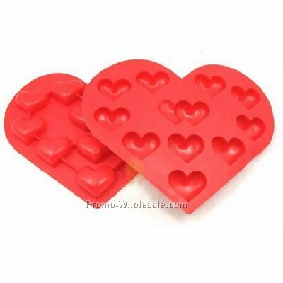 Heart Shaped Ice Cube Tray