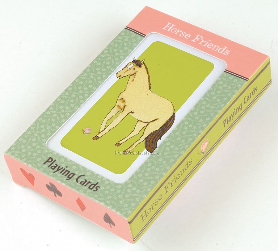 Horse Friends Oversize Playing Cards