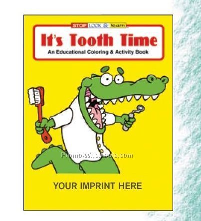 It's Tooth Time Coloring Book Fun Pack