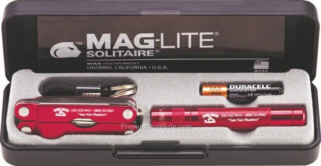 K3a Maglite Solitaire With Multi Tool