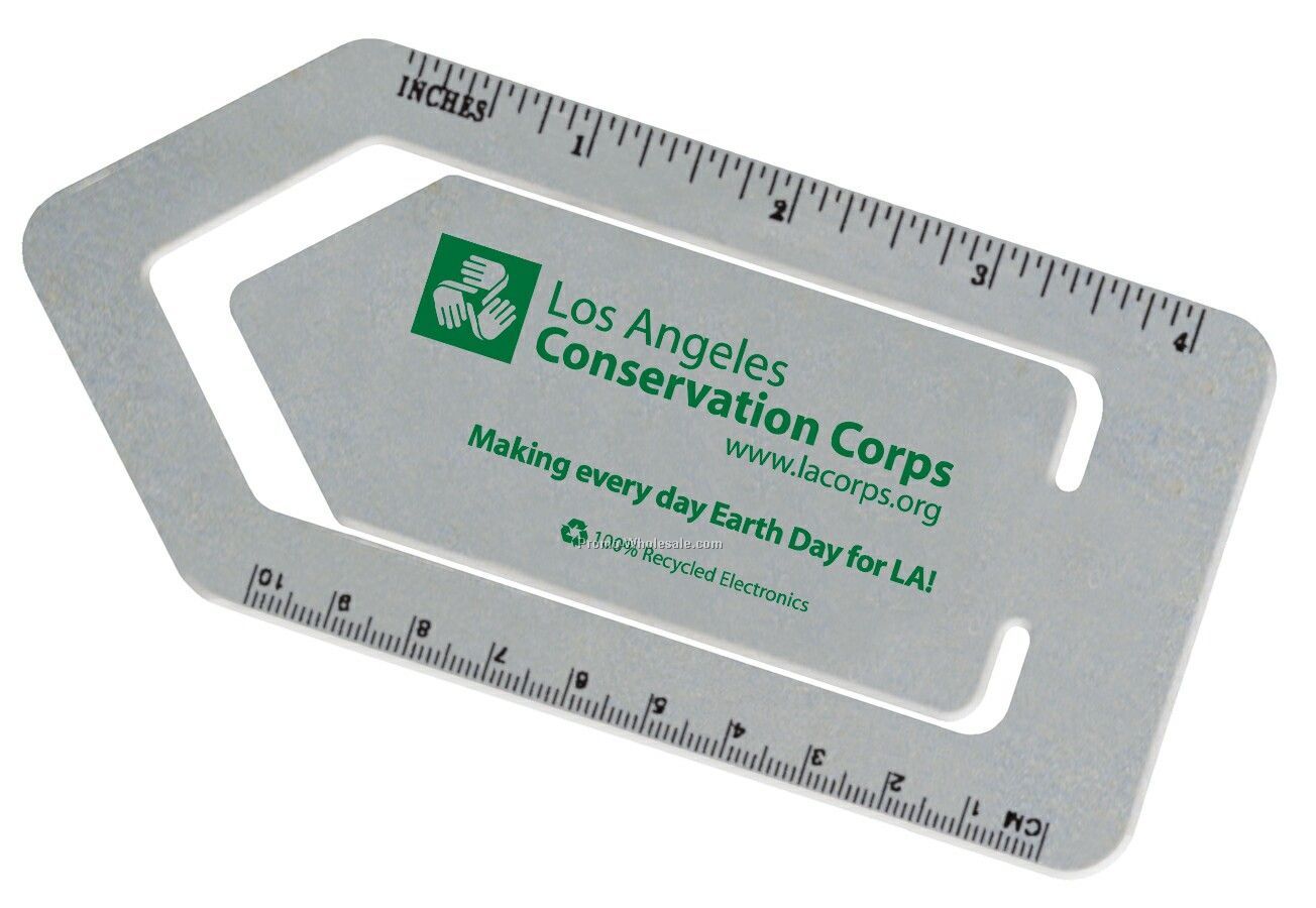 Large Bookmark With Ruler