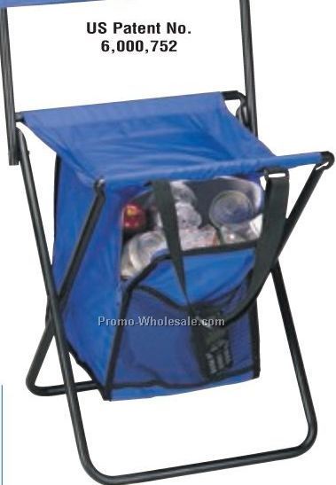 Large Folding Chair With Cooler