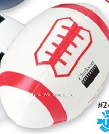 Leatherette Football Pillow Ball