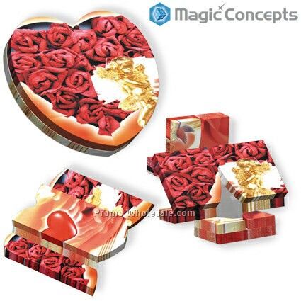 Magic Custom Shapes Puzzle - Heart