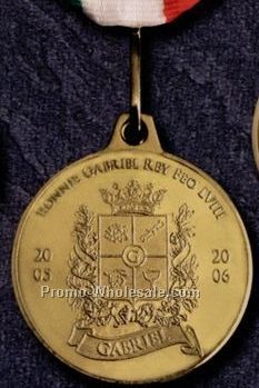 Medallion 3-1/2" Golden Brass/Bronze (2 Gauge)