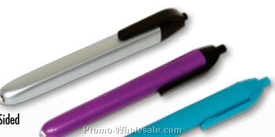 Medically Relevant 4 Sided Click Top Pen Lights
