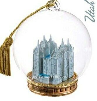 Mormon Temple Memory Globe