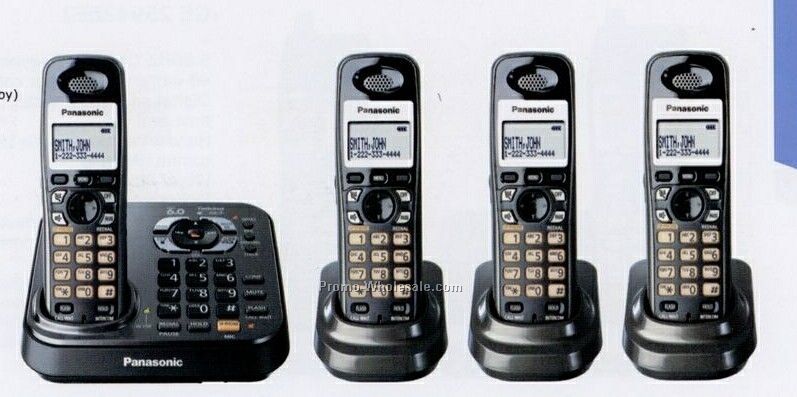 Panasonic 1.9 Ghz Digital Dect 6.0 4x Handsets Cordless Phone